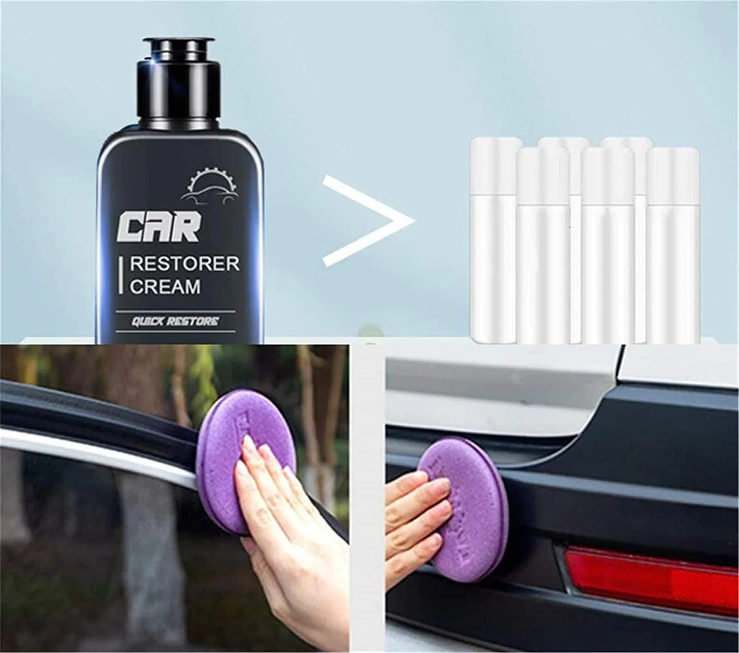 🧽 Crème restauratrice de voiture et Moto 2025