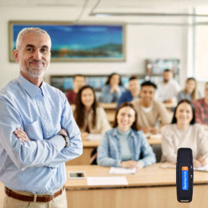 enregistrer facilement  avec cet enregistreur vocal