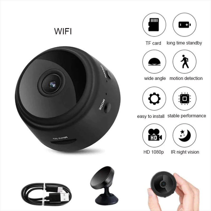 SMART MINI CAMÉRA WIFI 1080P 2025  Attention aux imitations BJ